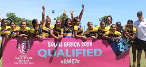 Selección Colombia de rugby femenino clasificó al Mundial de 2022. / Foto: Fecorugby