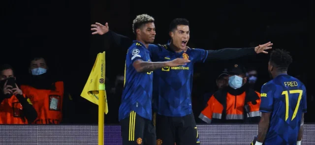 Cristiano marcó en el triunfo 0-2 de Manchester United. / Foto: AFP