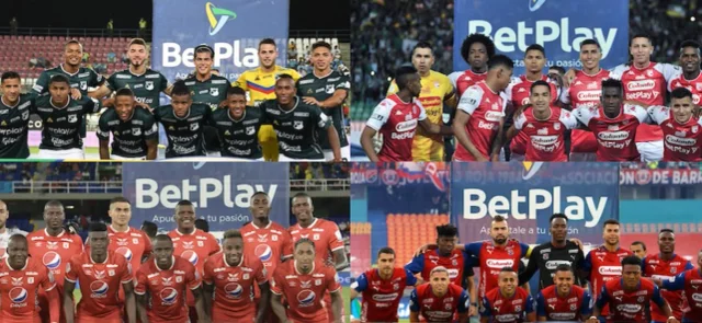 Cali, América, Santa Fe y Medellín son los grandes que aún no tienen su cupo asegurado/ Vizzorimage