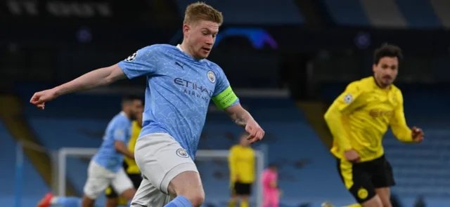 De Bruyne no estará en juego de Champions / Foto AFP