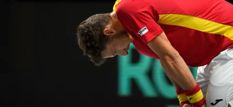 España, eliminada de la Copa Davis / AFP