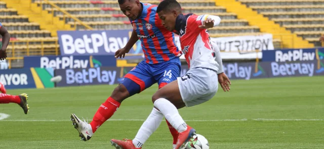 Fortaleza y Unión Magdalena empataron 0-0. Foto: VizzorImage. / Felipe Caicedo