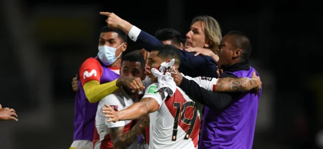 Ricardo Gareca, técnico de Perú. / Foto: AFP