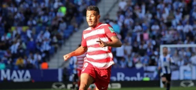 Luis Suárez jugó en el empate de Granada / AFP