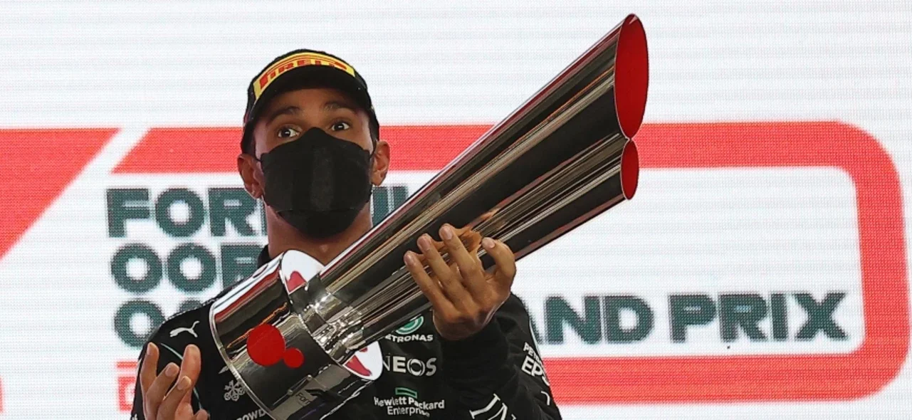 Lewis Hamilton tiene 343.5 puntos en la clasificación general. / Foto: AFP