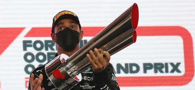 Lewis Hamilton tiene 343.5 puntos en la clasificación general. / Foto: AFP