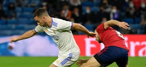 Hazard no está contento en Real Madrid / Foto VizzorImage