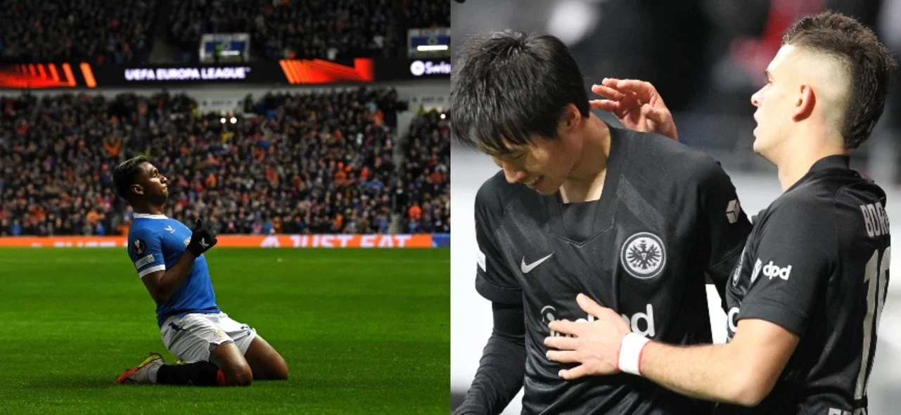 Morelos y Borré fueron protagonistas en Europa League / Foto AFP