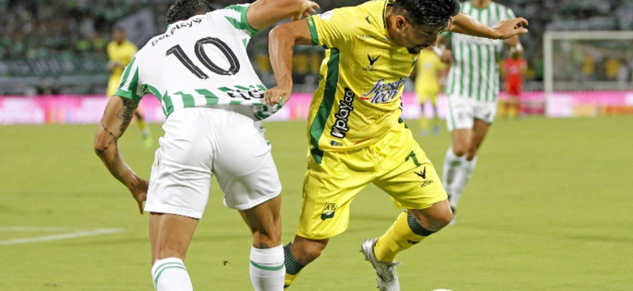 Nacional y Bucaramanga empataron 0-0. Foto: VizzorImage / Juan Agusto Cardona