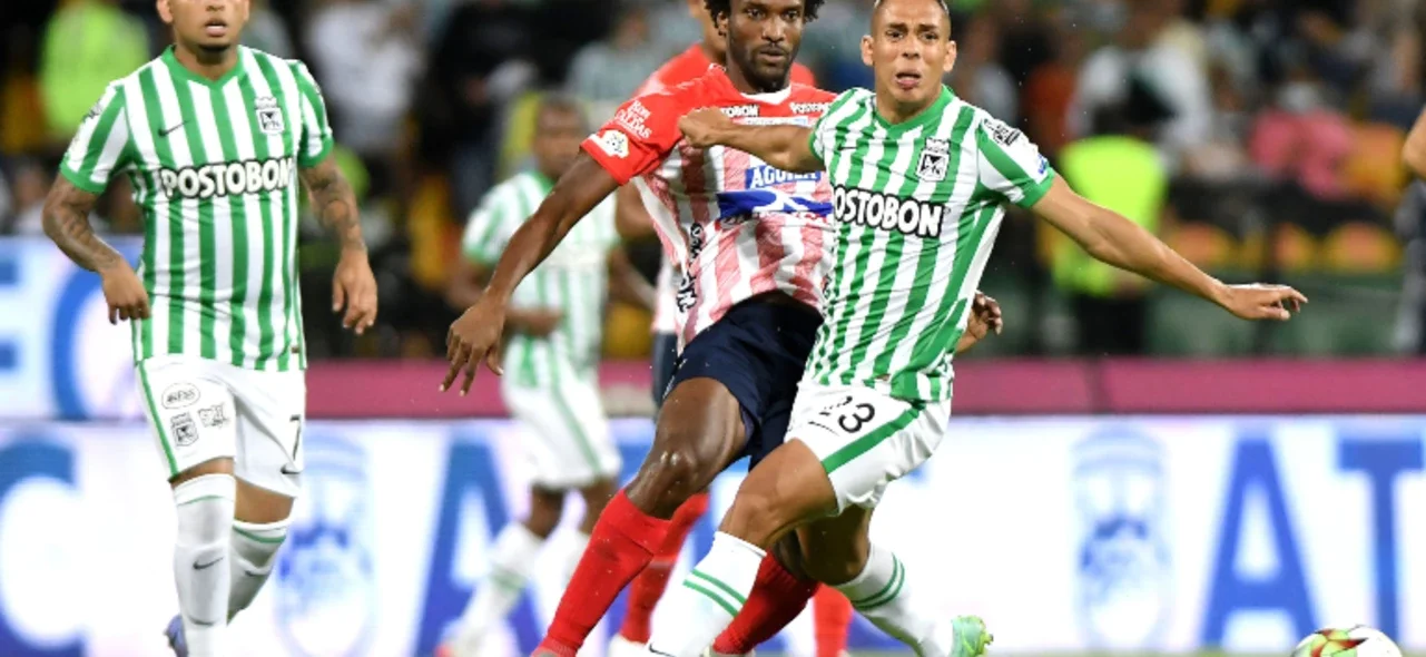 Nacional y Junior empataron 1-1. Foto: VizzorImage / Luis Benavides