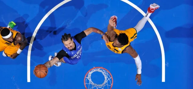 Orlando Magic superó a Utah Jazz por 107-100. / Foto: AFP