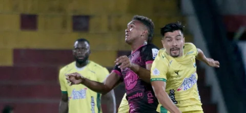 Sherman en juego ante Envigado / Foto VizzorImage