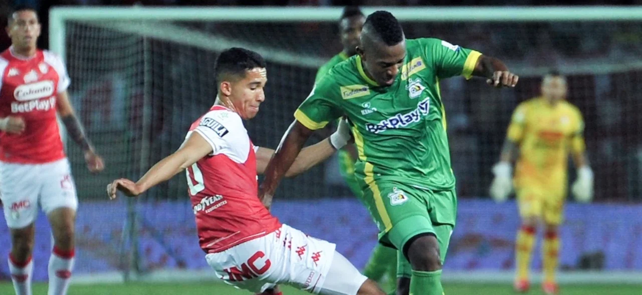 Quindío y Santa Fe firmaron el empate | Foto: VizzorImage / Ricardo Vejarano