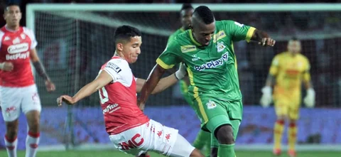 Quindío y Santa Fe firmaron el empate | Foto: VizzorImage / Ricardo Vejarano