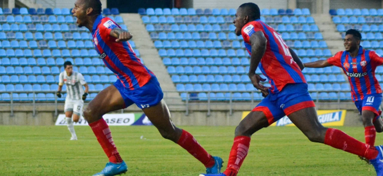 Unión Magdalena venció 1-0 a Fortaleza. Foto: VizzorImage. / Gustavo Pacheco