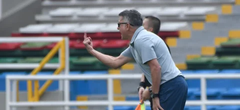 Juan Carlos Osorio, técnico de América. / Foto: VizzorImage - Gabriel Aponte