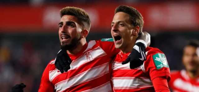 Santiago Arias anotó en la victoria de Granada. / Foto: AFP