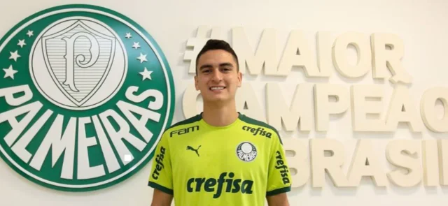 Eduard Atuesta, nuevo jugador de Palmeiras / Foto Palmeiras