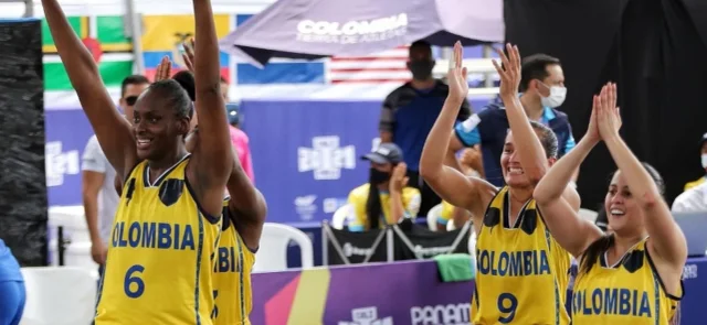 Colombia ganó oro en baloncesto 3x3. / Foto: COC