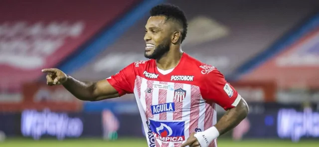 Miguel Ángel Borja regresa a Junior | Foto: VizzorImage / Jairo Cassiani