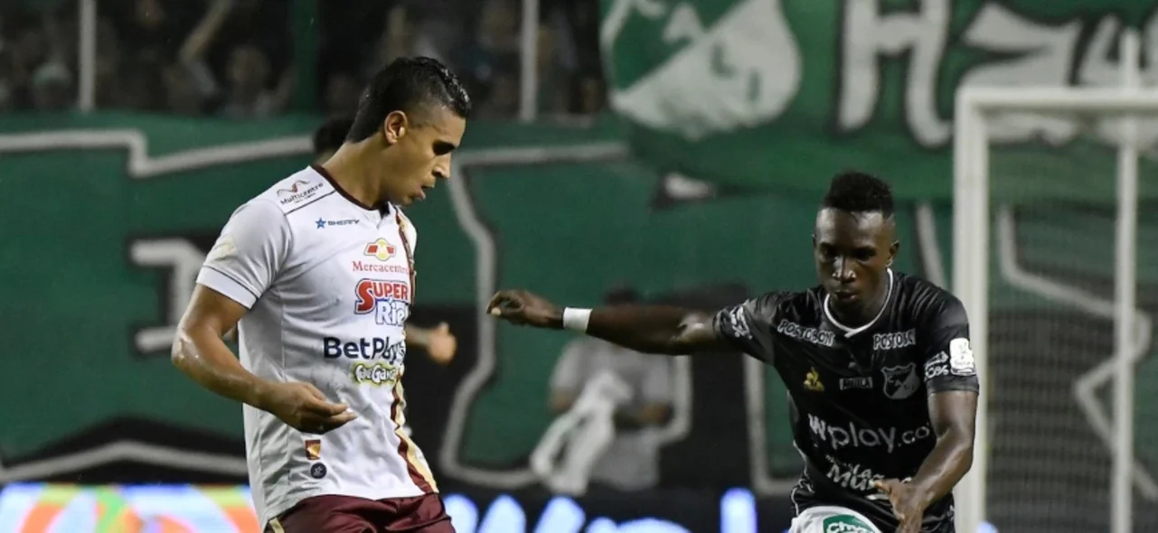 Cali empató 1-1 frente a Tolima. / Foto: VizzorImage - Gabriel Aponte