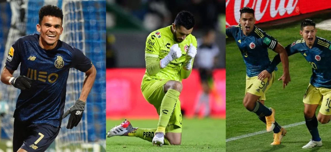 Díaz y Vargas brillaron; Falcao y James volvieron a la selección / Fotos AFP