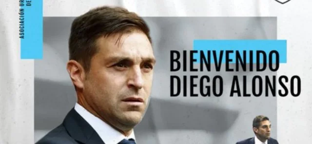 Diego Alonso, nuevo técnico de Uruguay / Foto: @AUFOficial