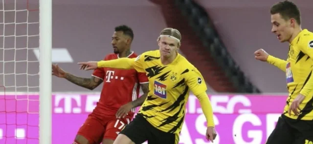 Haaland está a disposición de Dortmund/ AFP