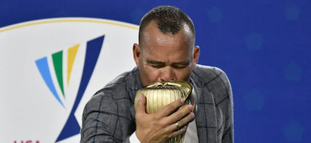 Rafael Dudamel, campeón con Deportivo Cali. / Foto: VizzorImage - Gabriel Aponte