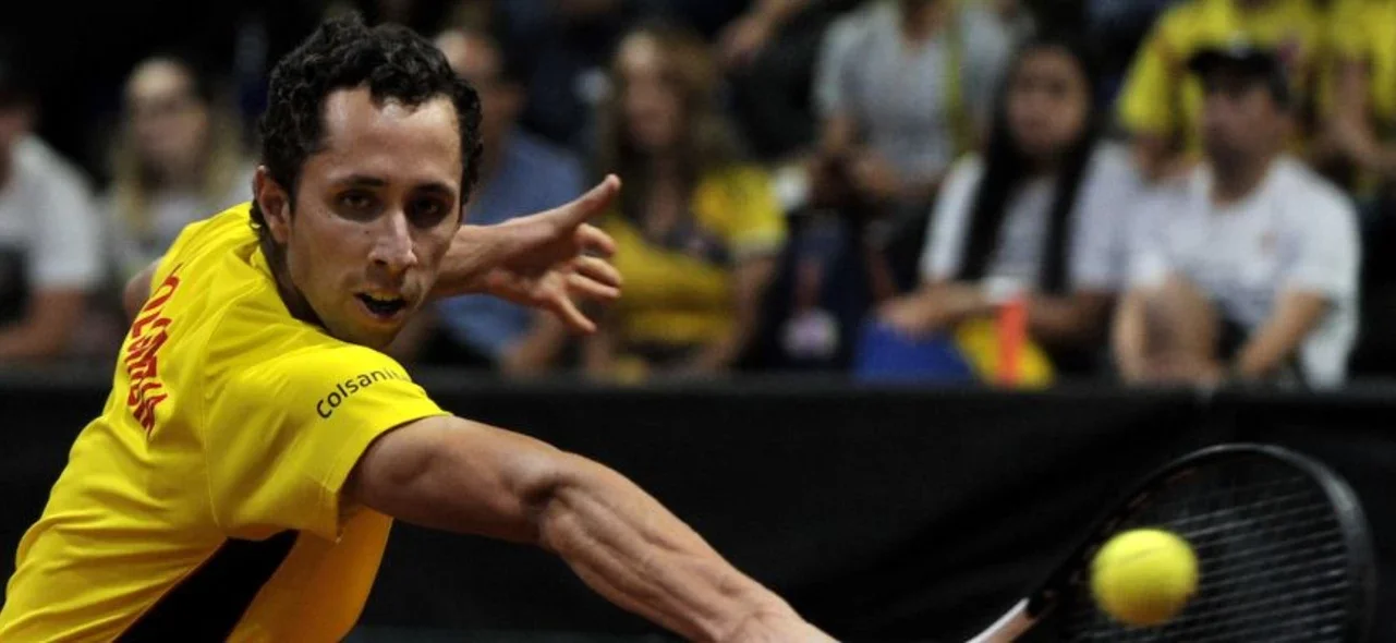 Daniel Galán, tenista colombiano | Foto: VizzorImage / Luis Ramírez