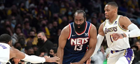 James Harden fue figura con un triple doble de 36 puntos, 10 rebotes y 10 asistencias. / Foto: AFP