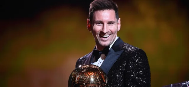 Lionel Messi ganó su séptimo Balón de Oro. / Foto: AFP