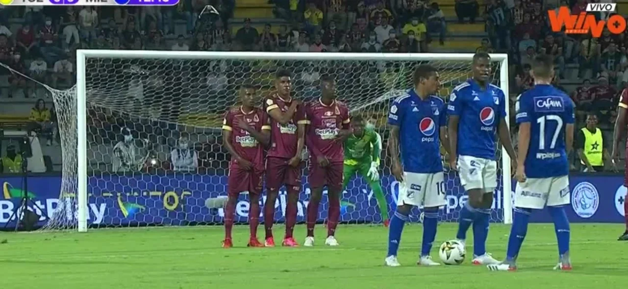 Palo de Millonarios ante Tolima