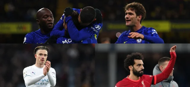 Chelsea, Manchester City y Liverpool celebraron / Fotos AFP