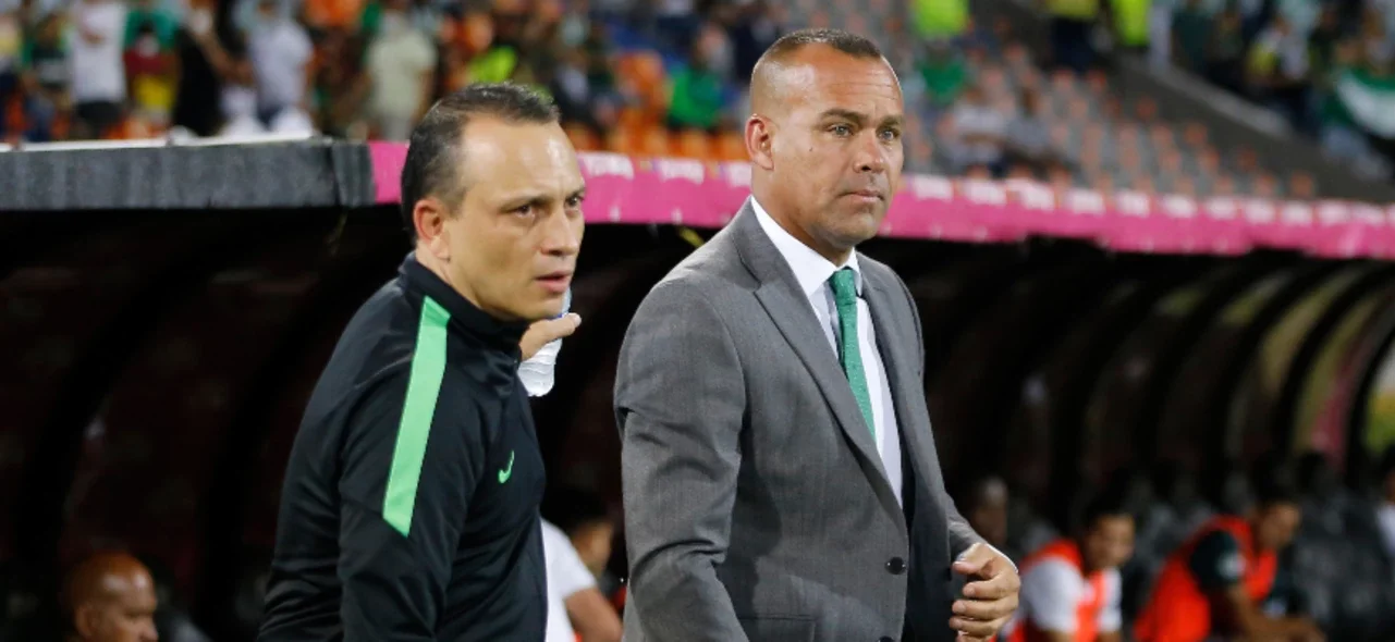 Habla Alejandro Restrepo, DT de Atlético Nacional. Foto: VizzorImage / Donaldo Zuluaga