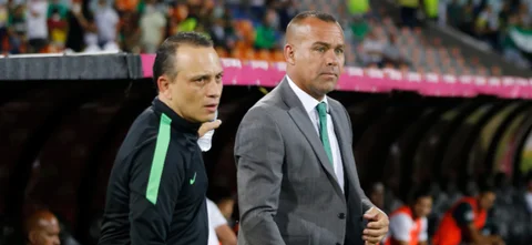 Habla Alejandro Restrepo, DT de Atlético Nacional. Foto: VizzorImage / Donaldo Zuluaga