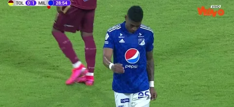 Rivaldo expulsado ante Tolima