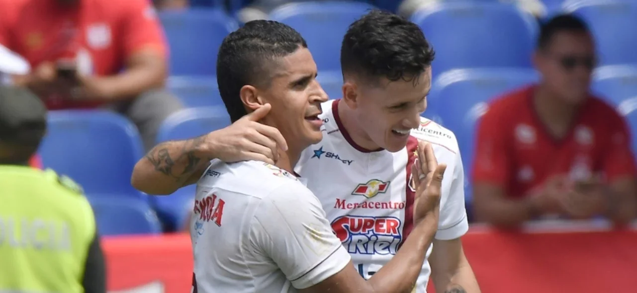 Gustavo Ramírez marcó el único gol del partido. / Foto: VizzorImage - Gabriel Aponte
