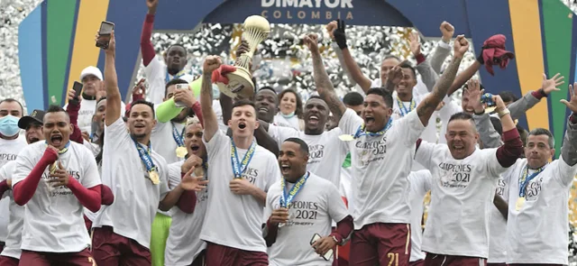 Tolima, campeón de la Liga BetPlay Dimayor 2021-I. / Foto: VizzorImage - Gabriel Aponte