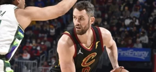 Kevin Love, figura de Cavaliers/ AFP