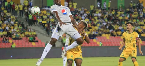 Bucaramanga y Millonarios empataron sin goles. Foto: VizzorImage / Jaime Moreno