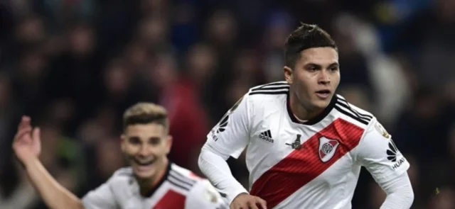 Juan Fernando Quintero, figura de River Plate/ AFP