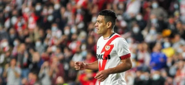 Falcao, figura de Rayo Vallecano/ AFP