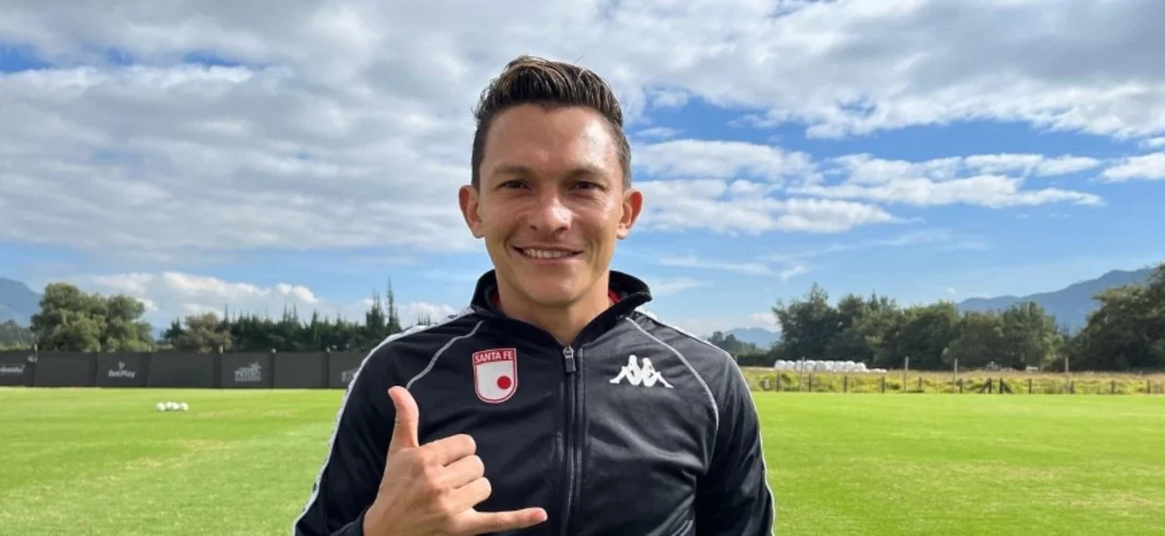 Wilfrido De La Rosa, nuevo jugador de Santa Fe. / Foto: Santa Fe