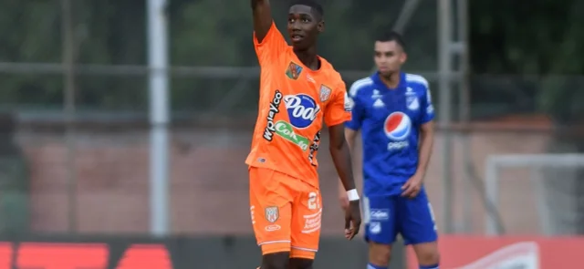 Yaser Asprilla debutó a los 18 años con la selección Colombia / Foto VizzorImage