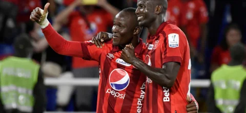 América venció 1-0 a Envigado con gol de Batalla. Foto: VizzorImage / Gabriel Aponte