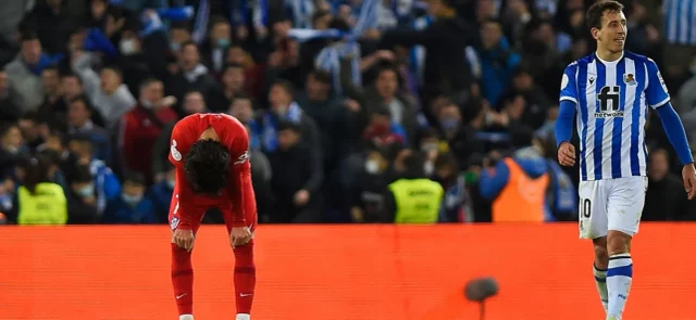 Atlético de Madrid fue eliminado de la Copa del Rey / Foto AFP