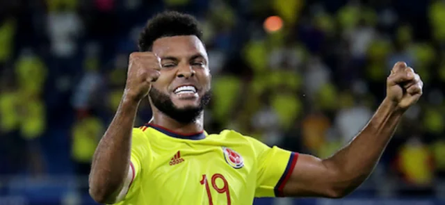 Miguel Ángel Borja, en la convocatoria de Colombia. / Foto: VizzorImage - Jairo Cassiani
