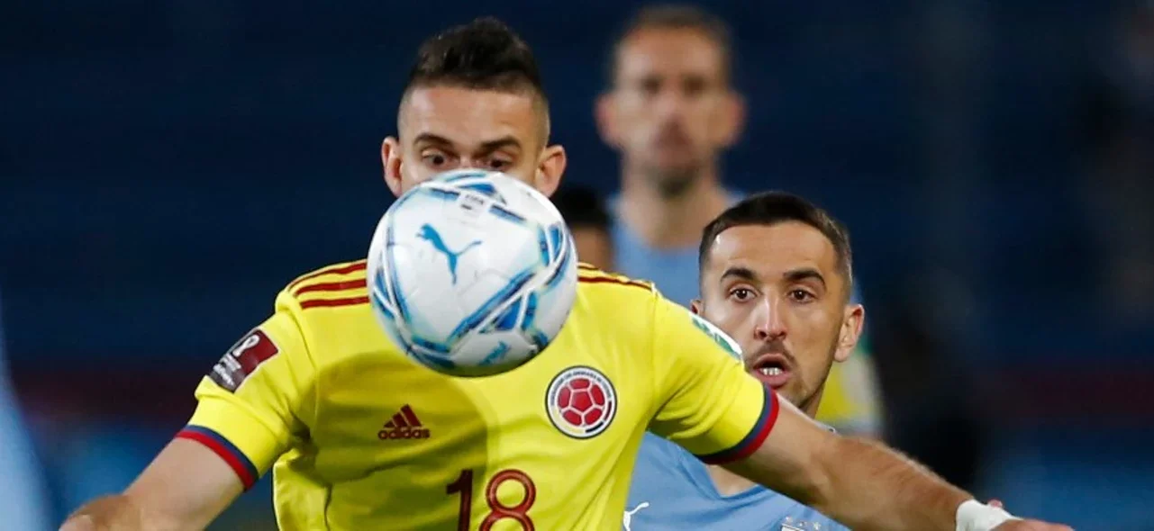 Rafael Santos Borré, delantero de la selección Colombia / AFP