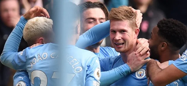 Kevin de Bruyne marcó el gol del triunfo / AFP